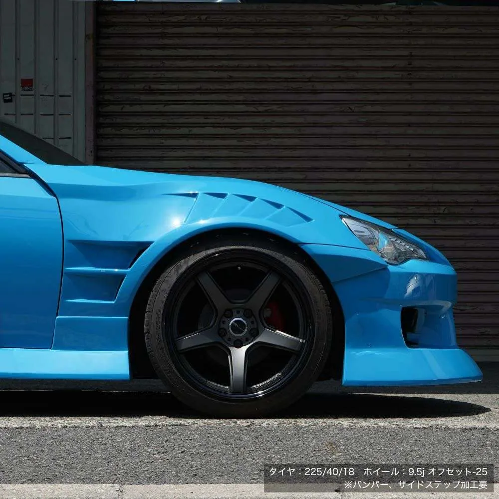 よーめん ORIGIN Labo 86 ZN6 / BRZ ZC6 55mm Shark Vent Front Fenders