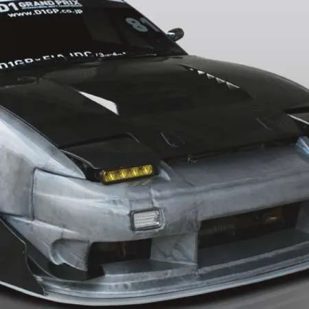 ORIGIN Labo. 180sx Type 3 Hood - Black Carbon
