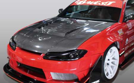 ORIGIN Labo. Silvia S15 Type 3 Hood - Black Carbon