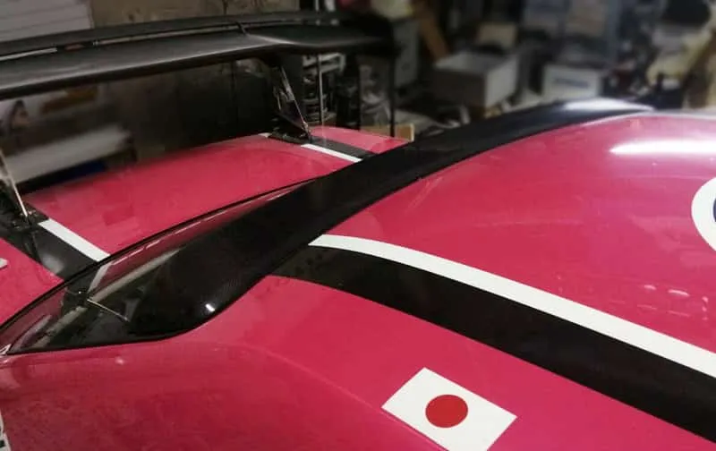 ORIGIN Labo. Chaser JZX100 Version 2 Roof Wing - FRP - ORIGIN Labo