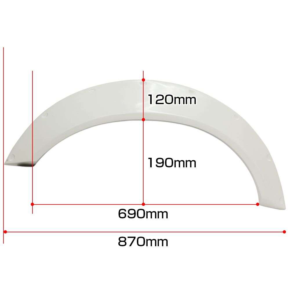 ORIGIN Labo. Universal 65mm Rear Fender Flares - Coupe | ORIGIN